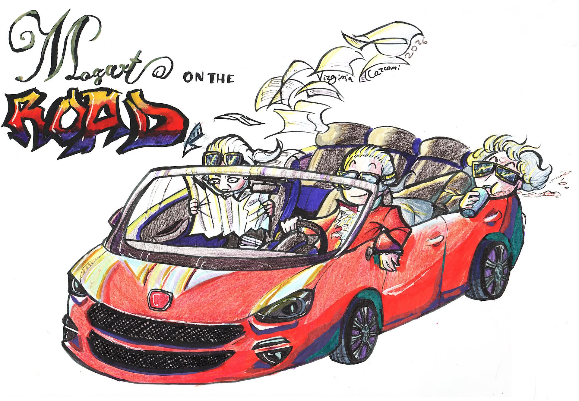 ...Mozart on the road...